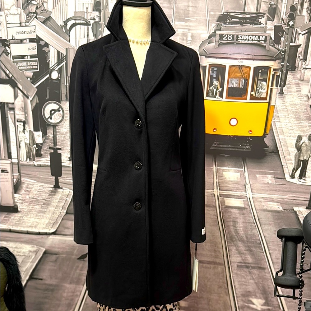 Elegant Black Women's Coat